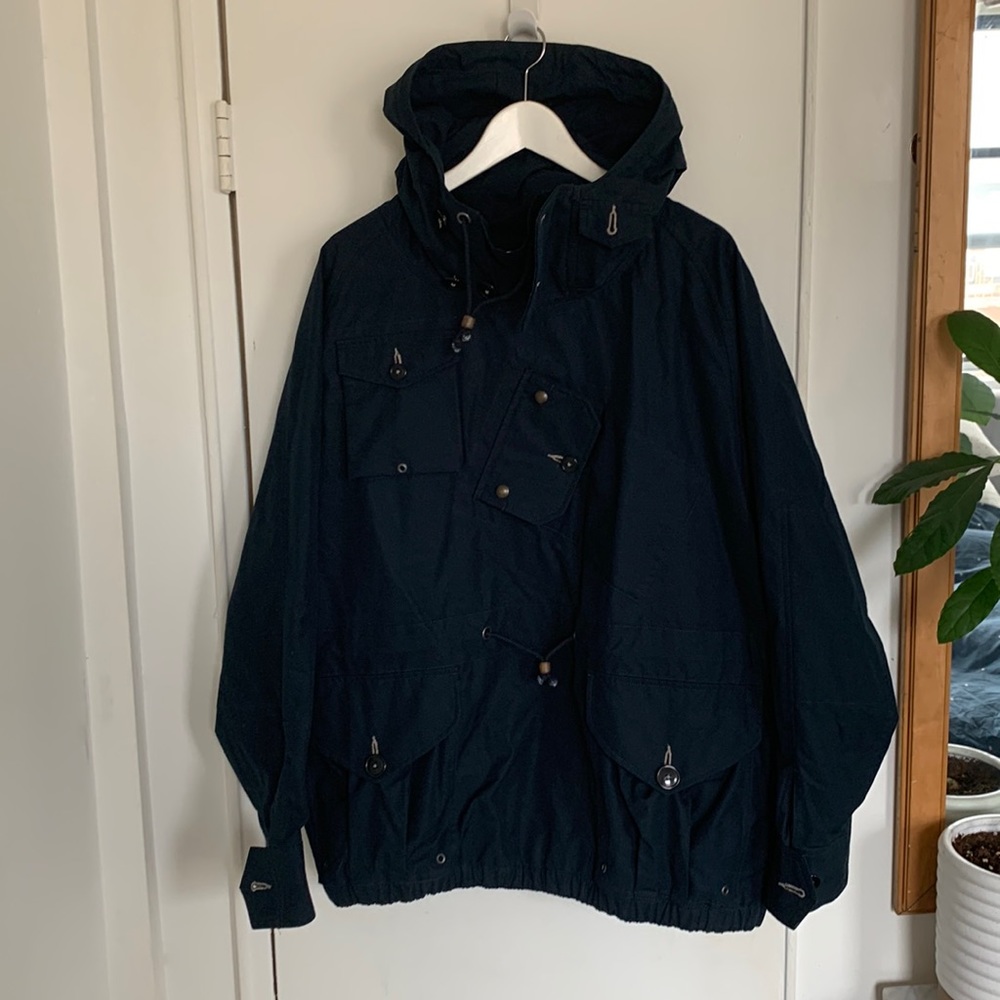 J.CREW hooded anorak size M.